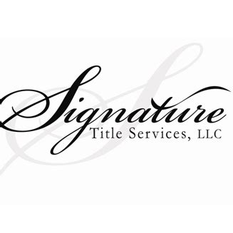 Signature title services gallatin tn  Chief Operating Officer at Signature Title Services, LLC802897